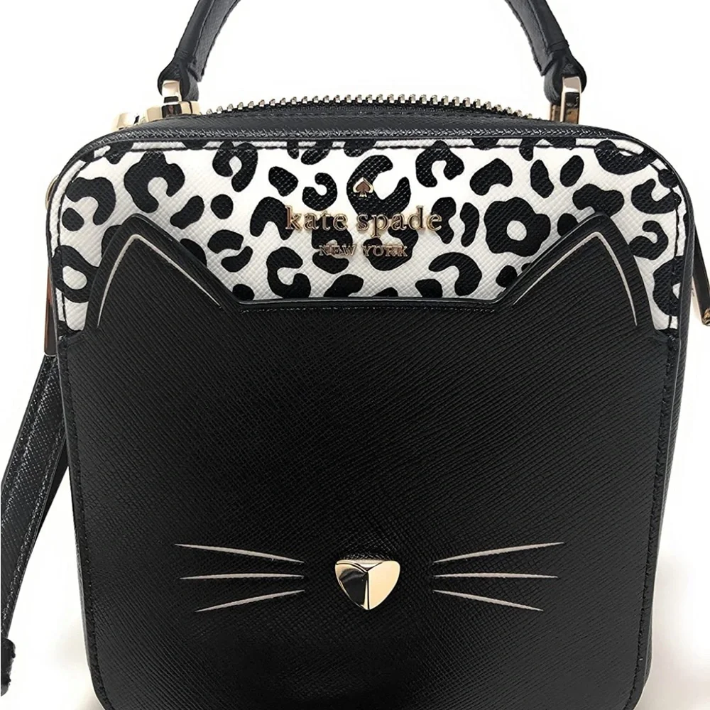 Kate Spade Cat crossbody Purse. Perfect condition, used once or twice. - Picture 14 of 14